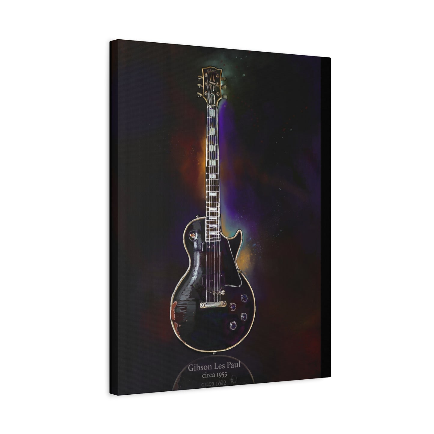 Gibson Les Paul Wall Art Canvas Print