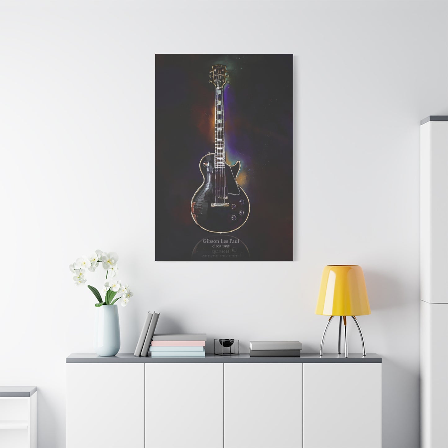 Gibson Les Paul Wall Art Canvas Print