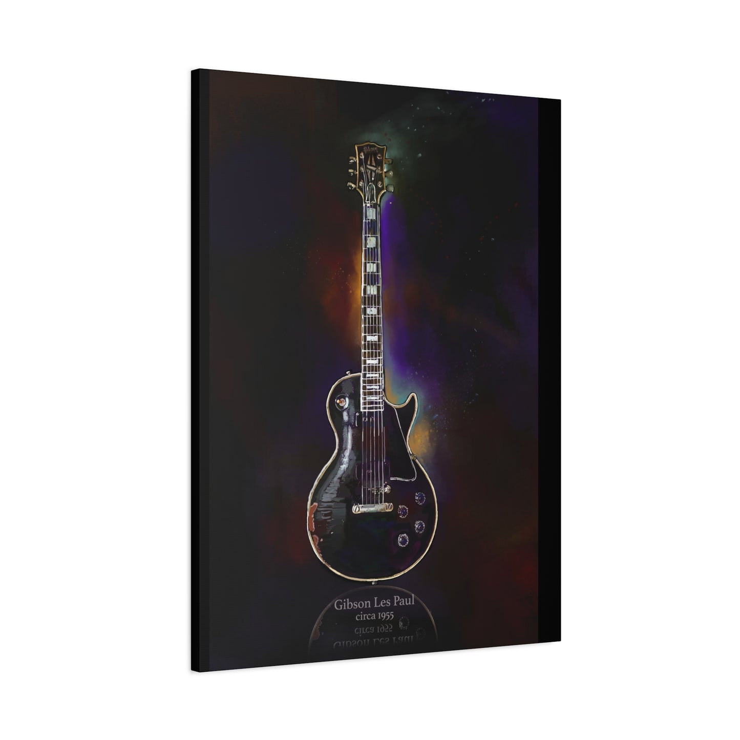 Gibson Les Paul Wall Art Canvas Print