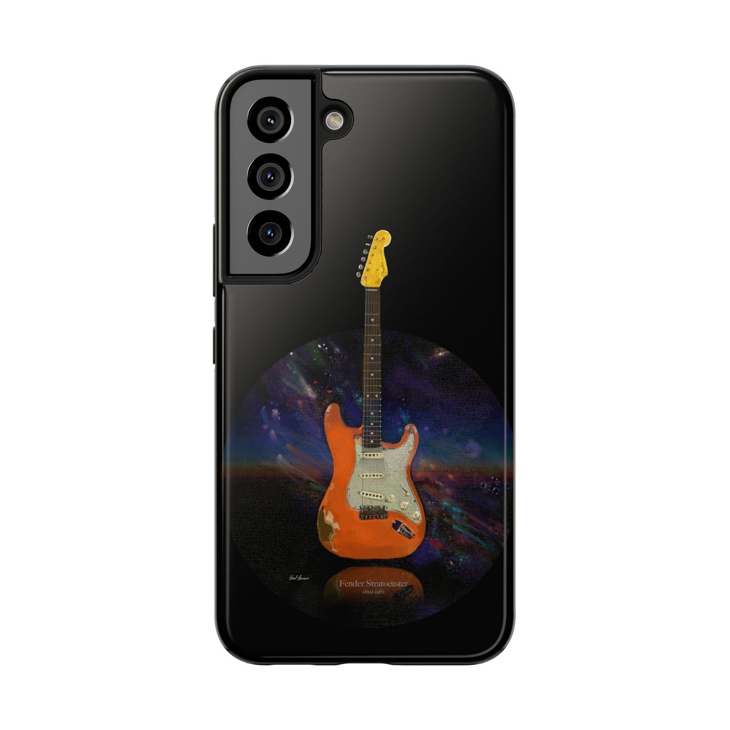 Phone Case - Fender Stratocaster Painting Design for iPhone 15