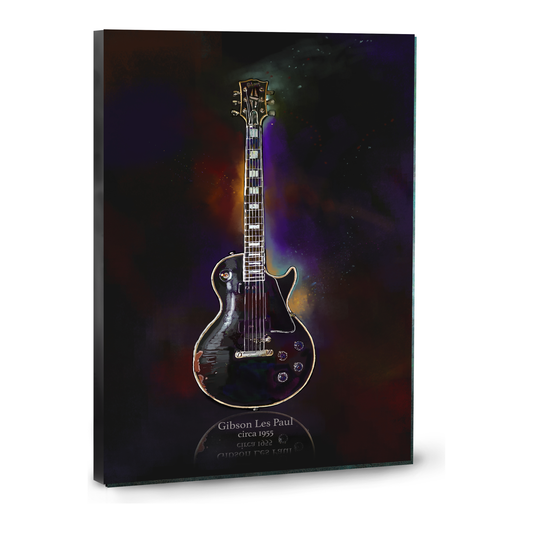 Gibson Les Paul Wall Art Canvas Prints