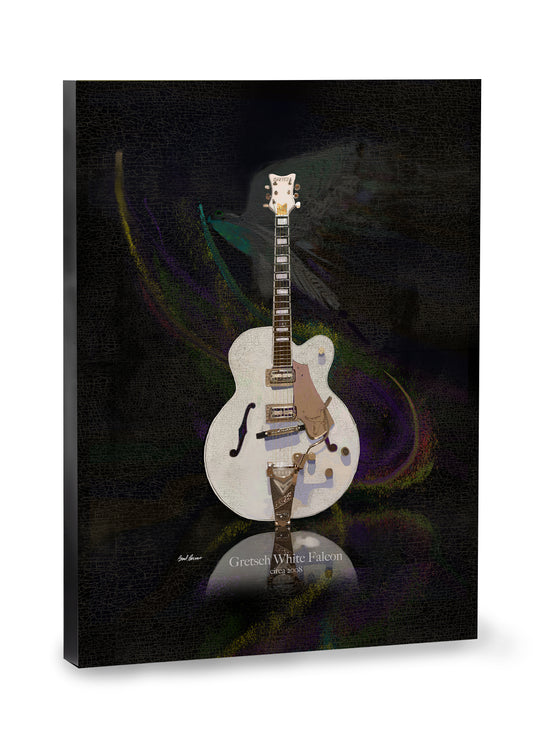 Gretsch White Falcon Wall Art Canvas Prints