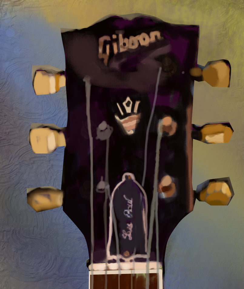 1961 Gibson Les Paul – Wall Art by Brad Burns