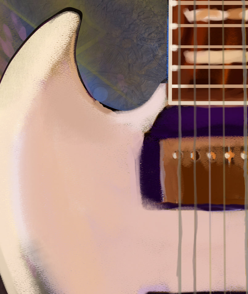 1961 Gibson Les Paul – Wall Art by Brad Burns