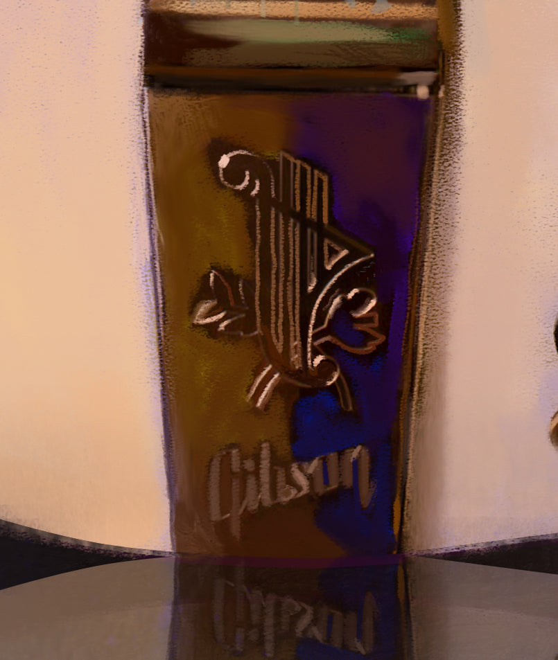 1961 Gibson Les Paul – Wall Art by Brad Burns