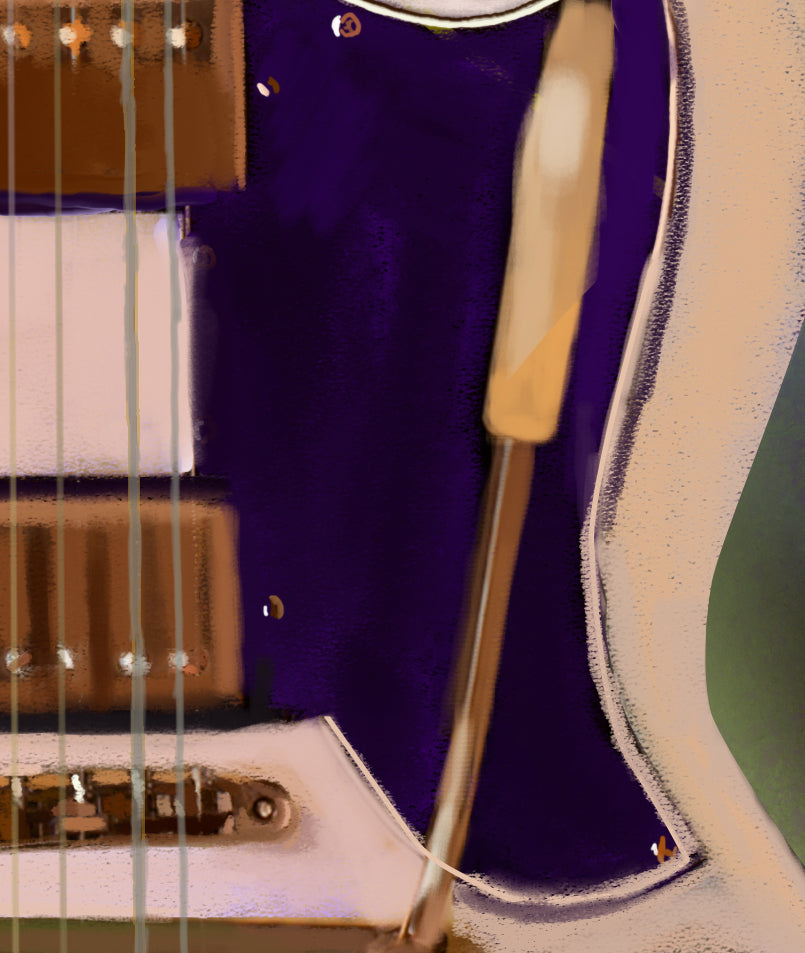 1961 Gibson Les Paul – Wall Art by Brad Burns