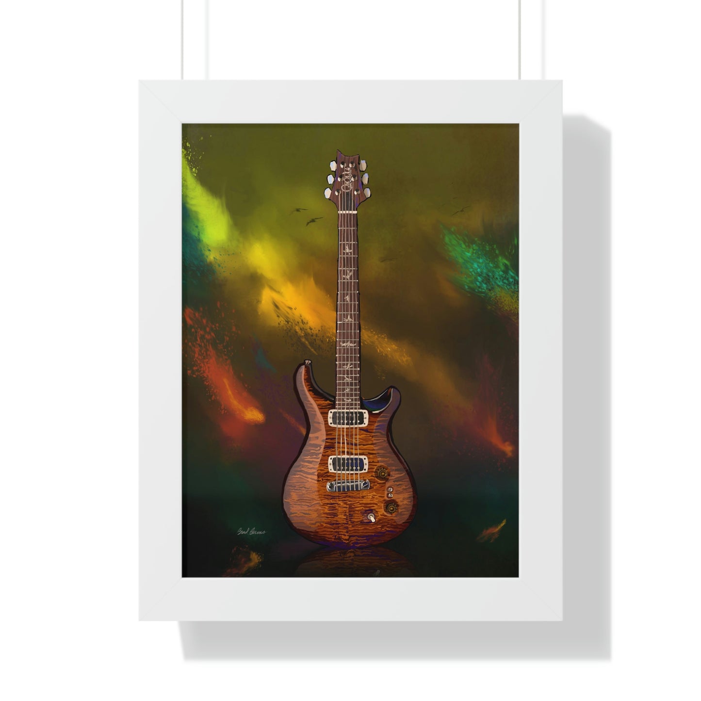 PRS 594 framed print